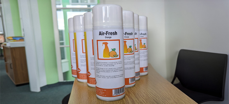 NEU: Ulma Air-Fresh Orange Geruchsvernichter